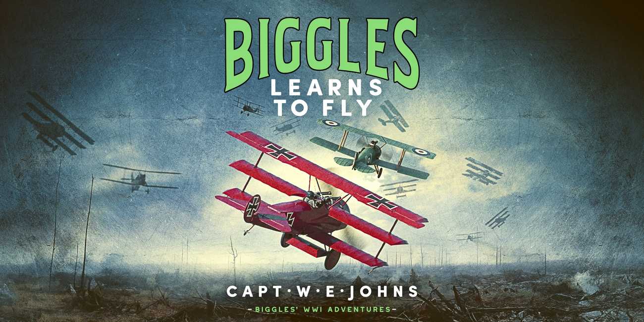 Cover of Biggles Learns to Fly
