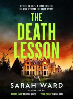 The Death Lesson by Sarah Ward