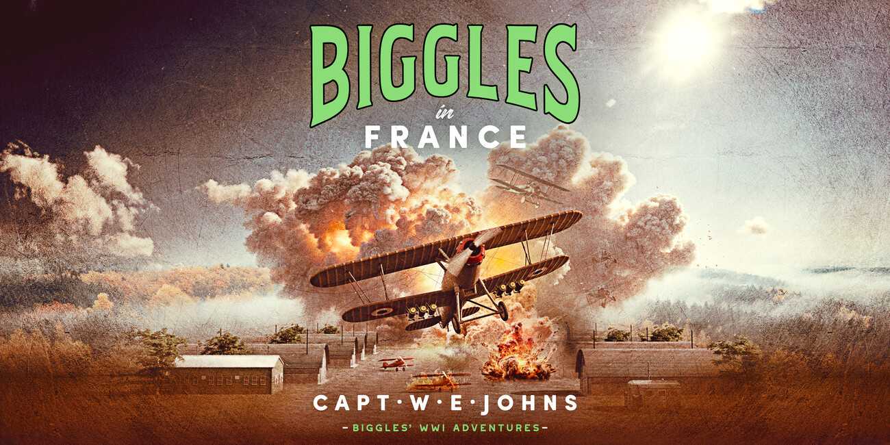 Cover of Biggles in France